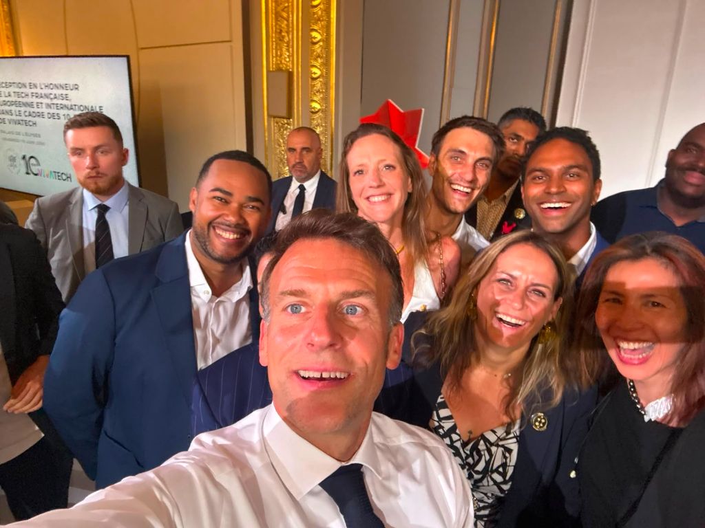Réception à l'Élysée dans le cadre de VivaTech 2026